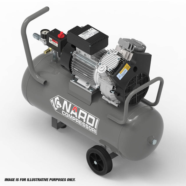 NARDI EXTREME 3 2.00HP 4 - POLE 50ltr Compressor - EXT50204 - SIP-EXT50204 - SIP Tools UK - Trade Counter Direct