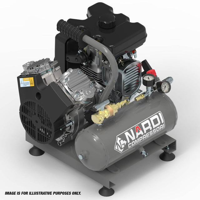 NARDI EXTREME 5G 70 7ltr Petrol Compressor - SIP-EXT73070P - NARDI - Trade Counter Direct