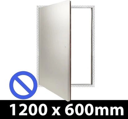 Non Fire Rated Riser Door Access Panel with Budget Lock - Beaded or Picture Frame - RISERDOORPF1200 - Rapid Access - Trade Counter Direct
