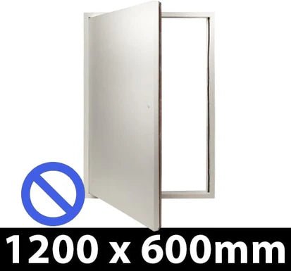 Non Fire Rated Riser Door Access Panel with Budget Lock - Beaded or Picture Frame - RISERDOORPF1200 - Rapid Access - Trade Counter Direct