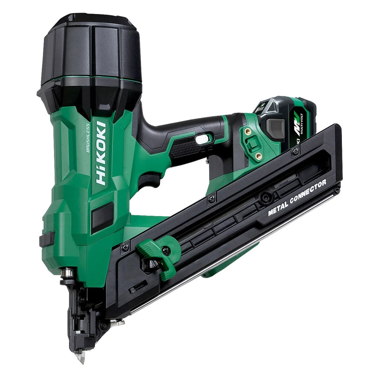 HiKOKI NR1838DKAJXZ 18V Brushless Metal Connector Nailer Kit – 2 x 5.0Ah Multi Volt Batteries