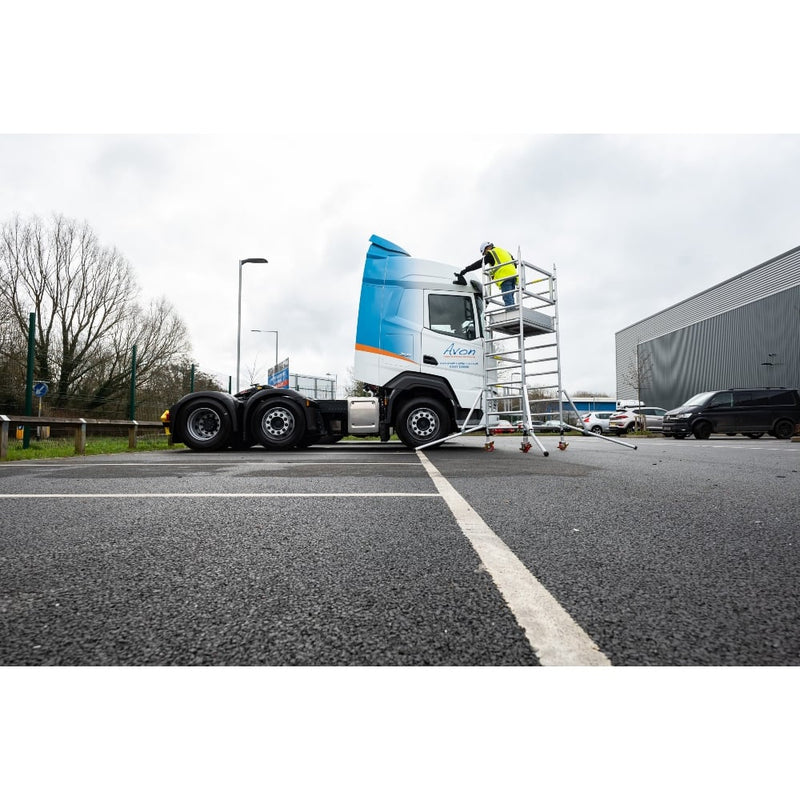 One Man Scaffold Tower - ALTO Access - 2.2m Platform Height - MINI - 12 - 022 - MINI-12-022 - ALTO Access - Trade Counter Direct