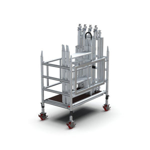 One Man Scaffold Tower - ALTO Access - 2.2m Platform Height - MINI - 12 - 022 - MINI-12-022 - ALTO Access - Trade Counter Direct