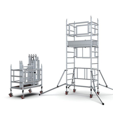 One Man Scaffold Tower - ALTO Access - 2.2m Platform Height - MINI - 12 - 022 - MINI-12-022 - ALTO Access - Trade Counter Direct
