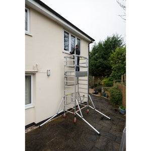 One Man Scaffold Tower - ALTO Access - 2.2m Platform Height - MINI - 12 - 022 - MINI-12-022 - ALTO Access - Trade Counter Direct