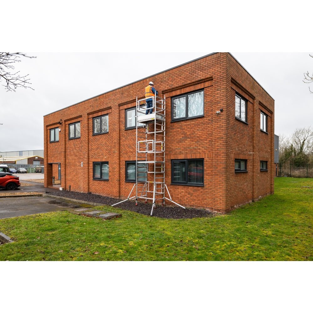One Man Scaffold Tower - ALTO Access - 4.2m Platform Height - MINI - 12 - 042 - MINI-12-042 - ALTO Access - Trade Counter Direct