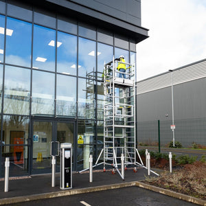 One Man Scaffold Tower - ALTO Access - 4.2m Platform Height - MINI - 12 - 042 - MINI-12-042 - ALTO Access - Trade Counter Direct