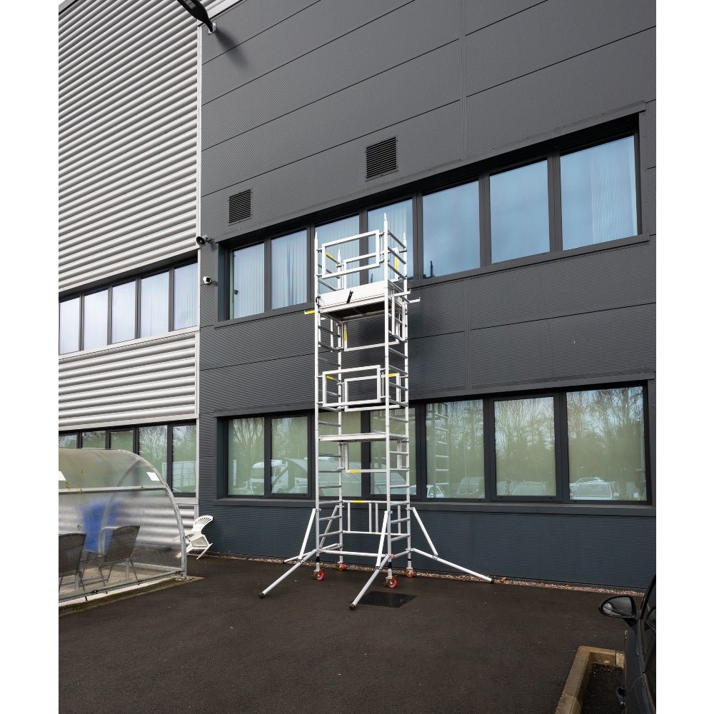 One Man Scaffold Tower - ALTO Access - 4.2m Platform Height - MINI - 12 - 042 - MINI-12-042 - ALTO Access - Trade Counter Direct