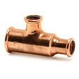 Pegler 38530 XPress Copper 22x15x15mm Tee (M - Press) Pack of 1 - S27/7130 - YP38530 - Pegler Yorkshire - Trade Counter Direct
