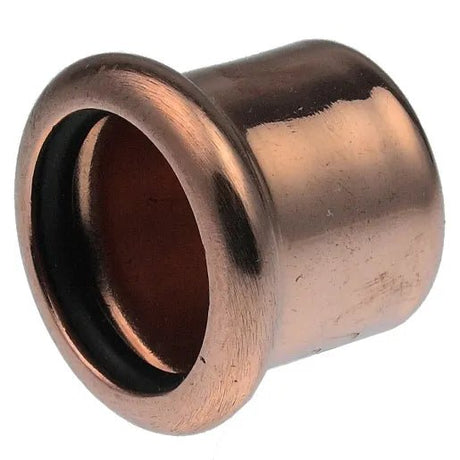 Pegler 38695 XPress Copper 15mm Stop End (M - Press) - S61/7301 - YP38695 - Pegler Yorkshire - Trade Counter Direct