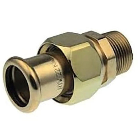 Pegler 38813 XPress Copper S69/6331G 15x1/2 St Male/Un (M - Press) Pack of 1 - YP38813 - Pegler Yorkshire - Trade Counter Direct