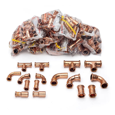 Pegler MIXED PACK M - Profile Press Fittings - PXMP - 109 Pack - PXMP - Pegler Yorkshire - Trade Counter Direct