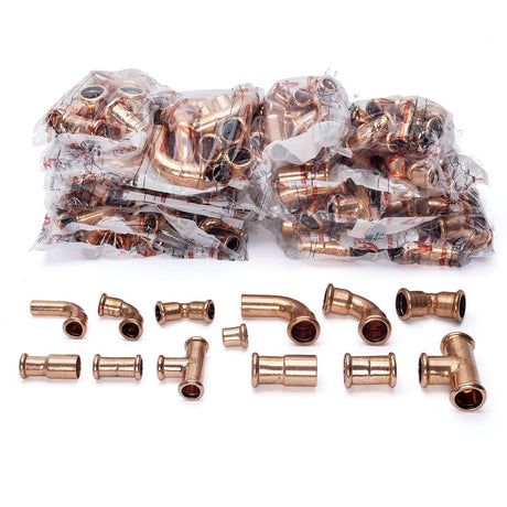 Pegler PRO PACK M - Profile Press Fittings - PXPP001 - 180 Pack - PXPP001 - Pegler Yorkshire - Trade Counter Direct