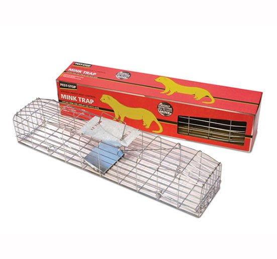 Pest - Stop Mink Cage Trap - Single Unit - PRCPSMCAGE - Pest - Stop - Trade Counter Direct
