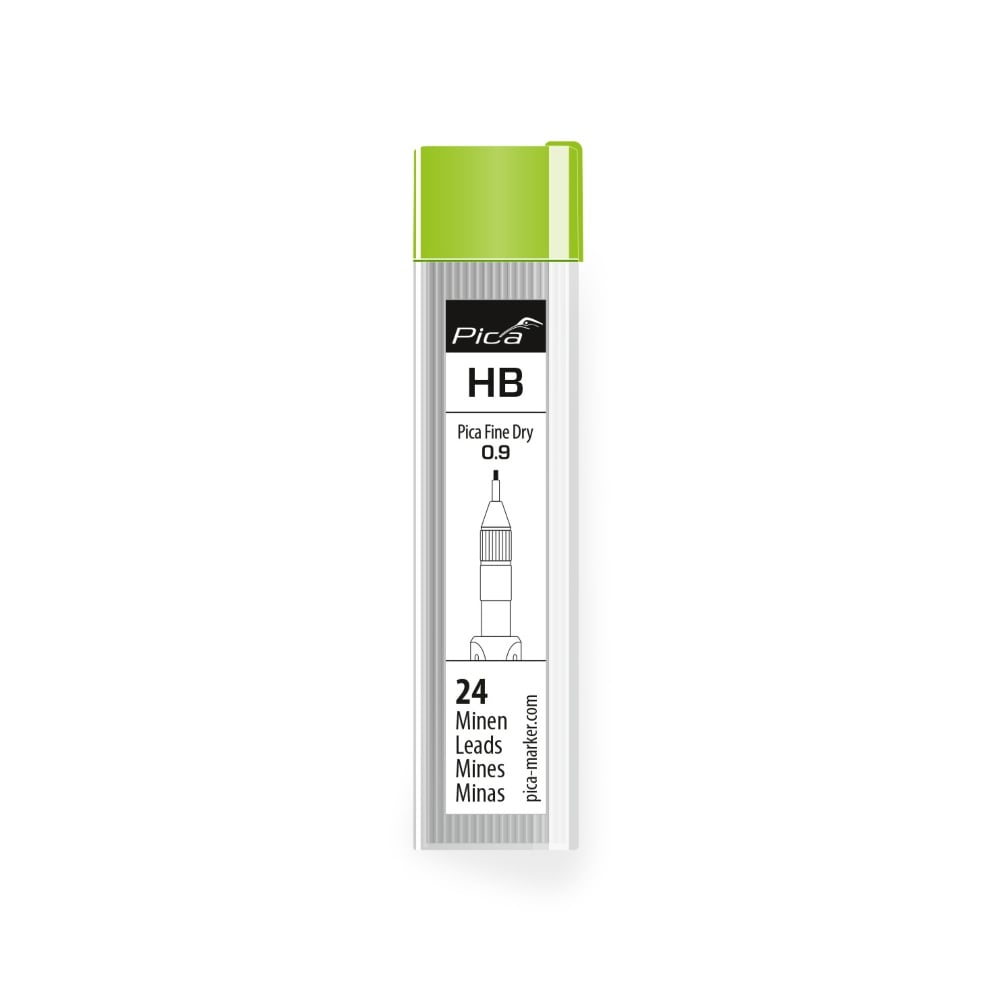 Pica Precise Fine Dry Refill Set - HB 0.9mm - PICA7030 - PICA7030 - Pica - Trade Counter Direct