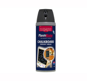 Plasti - kote 26001 Chalkboard Black 400ml - 400ml - PKT26001 - Plasti - kote - Trade Counter Direct