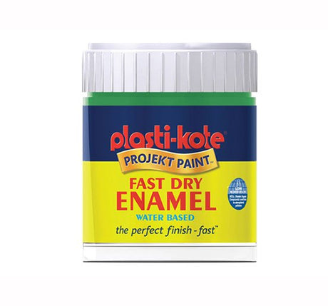 Plasti - kote Fast Dry Enamel Brush On - B23 Bottle 59ml Harbour Blue - PKTB23W - Plasti - kote - Trade Counter Direct