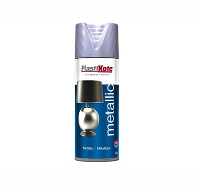 Plasti - kote Metallic Aerosols - Pewter 400ml - PKT4403 - Plasti - kote - Trade Counter Direct