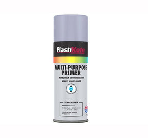 Plasti - kote Multi - Purpose Enamel Grey Primer 400 ml - 400ml - PKT60108 - Plasti - kote - Trade Counter Direct