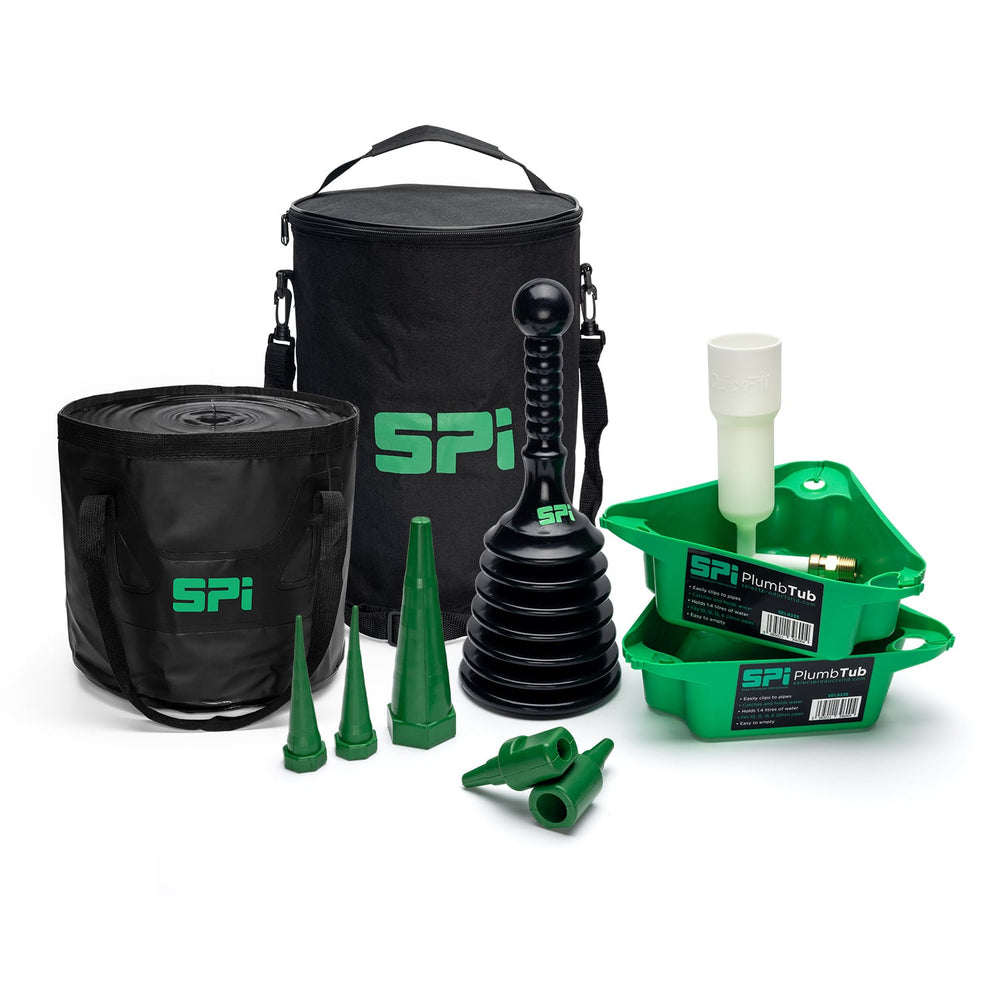 SPI PLUMBRO Kit - 9-Piece Plumbers Central Heating Maintenance Kit