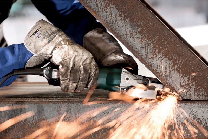 Metabo WEF 9-125 Quick (613060390) 110V Flat-head Angle Grinder product image 7