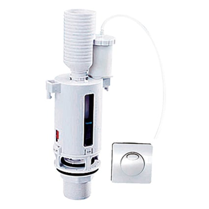 Pneumatic Flush Valve, 4” Push Button, 1½” & 2” Outlet Assemblies - NP262 - MV-NP262 - Mark Vitow - Trade Counter Direct