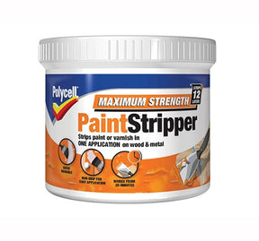 Polycell Maximum Strength Paint Stripper 500ml - 500ml - PLCMSPS500 - Polycell - Trade Counter Direct