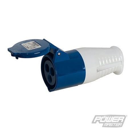 Powermaster 16A Socket 230V 3 Pin - 395002 - 395002 - Powermaster - Trade Counter Direct