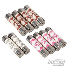 Powermaster Fuses 10pk 3A, 5A and 13A - 952591 - 952591 - Powermaster - Trade Counter Direct