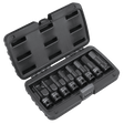 Premier AK5600 8pc 1/2"Sq Drive Hex Impact Socket Bit Set - Imperial - AK5600 - Sealey Tools UK - Trade Counter Direct