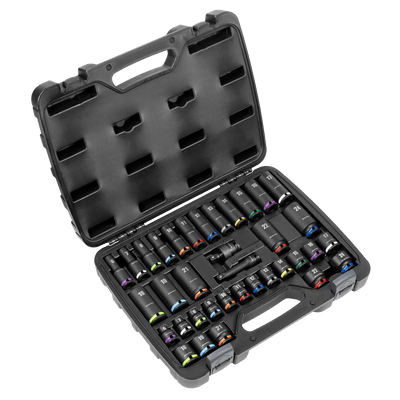 Premier AK5633M 36pc 3/8"Sq Drive Impact Socket Set - AK5633M - Sealey Tools UK - Trade Counter Direct