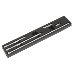 Premier AK767 5pc 3/8"Sq Drive Wobble Extension Bar Set - AK767 - Sealey Tools UK - Trade Counter Direct