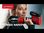 Rothenberger ROMAX NANO Hybrid Press Machine Kit + M15-28mm iJaws (32kN)