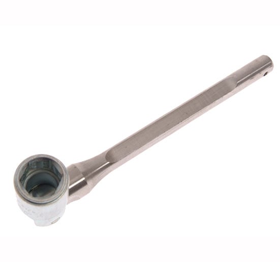Priory 383 Stainless Steel Scaffold Spanner 7/16 Whitworth Flat - 215mm Length - PRI383 - Priory - Trade Counter Direct