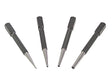 Priory 66SN4 Set of 4 Nail Punches in Wallet - Set Of 4 Nail Punc - PRI66SET4 - Stanley - Trade Counter Direct