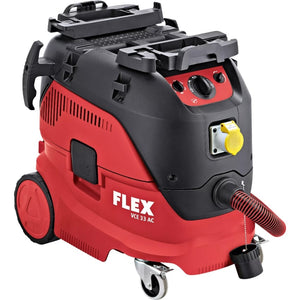 FLEX VCE 33 M AC 110V Safety Vacuum Cleaner – 30L, Auto Filter Cleaning, Class M - 110/BS-4h
