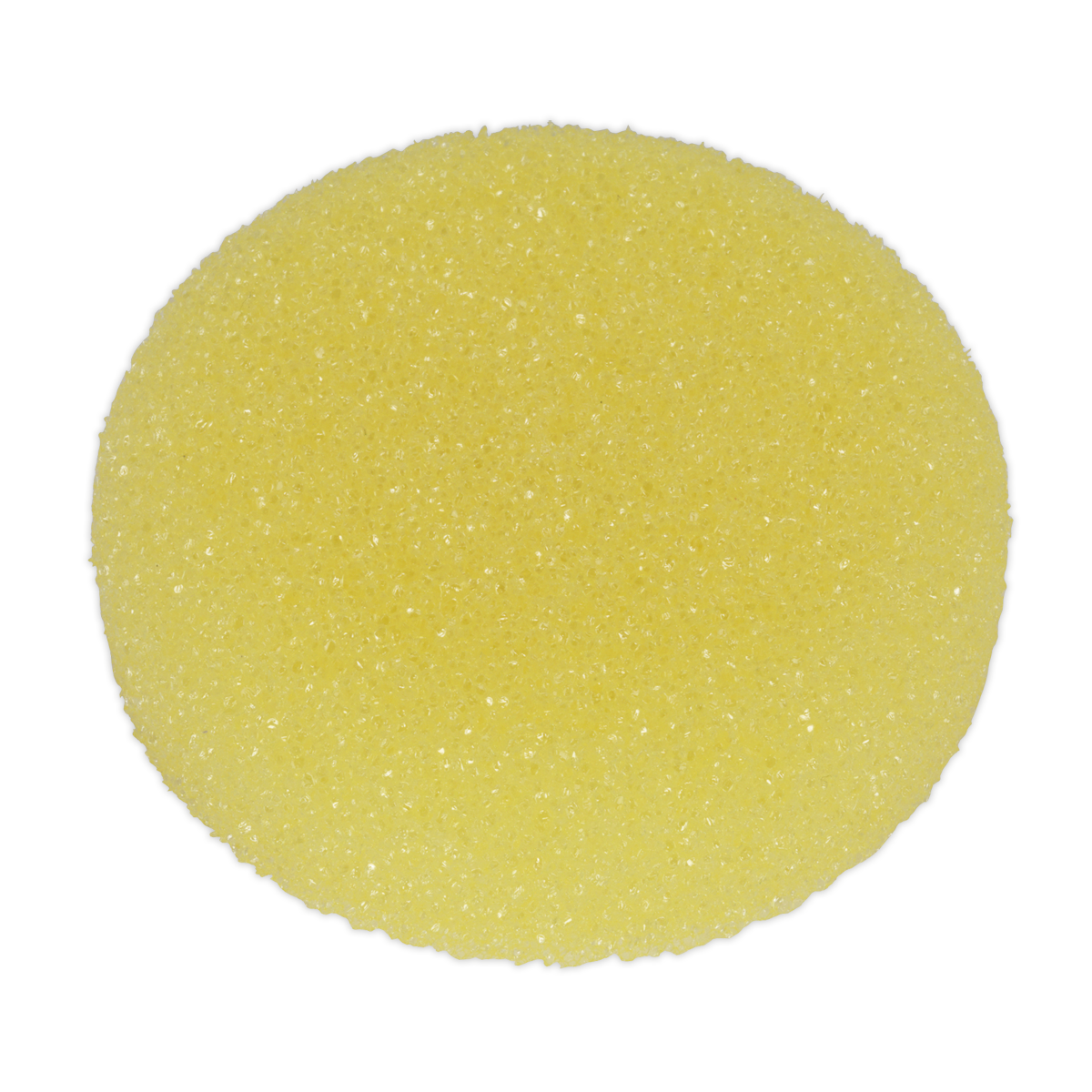 Sealey PTCCHV79Y Buffing & Polishing Foam Head Hook-and-Loop Ø80 x 25mm Yellow/Coarse