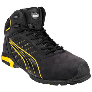 Puma Safety Amsterdam Mid Safety Boot - Black (632240) - 23090-37915-06 - Puma Safety - Trade Counter Direct