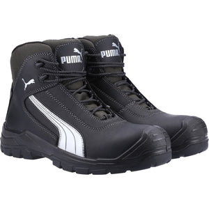 Puma Safety Cascades Mid S3 Safety Boot - Black (630210) - 23083-37905-06 - Puma Safety - Trade Counter Direct