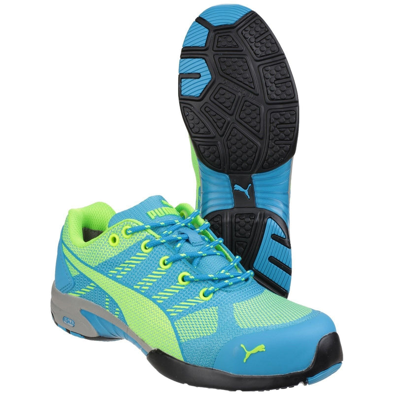 Puma Safety Celerity Knit Ultra Lightweight Safety Trainer - Blue (642900 - 37) - 24860-41120-02 - Puma Safety - Trade Counter Direct