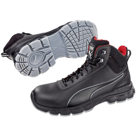 Puma Safety Condor Mid S3 Safety Boot - Black (32823 - 56003) - 32823-56003-06 - Puma Safety - Trade Counter Direct