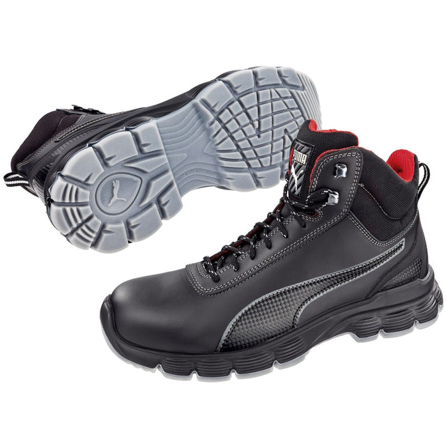 Puma Safety Condor Mid S3 Safety Boot - Black (32823 - 56003) - 32823-56003-06 - Puma Safety - Trade Counter Direct