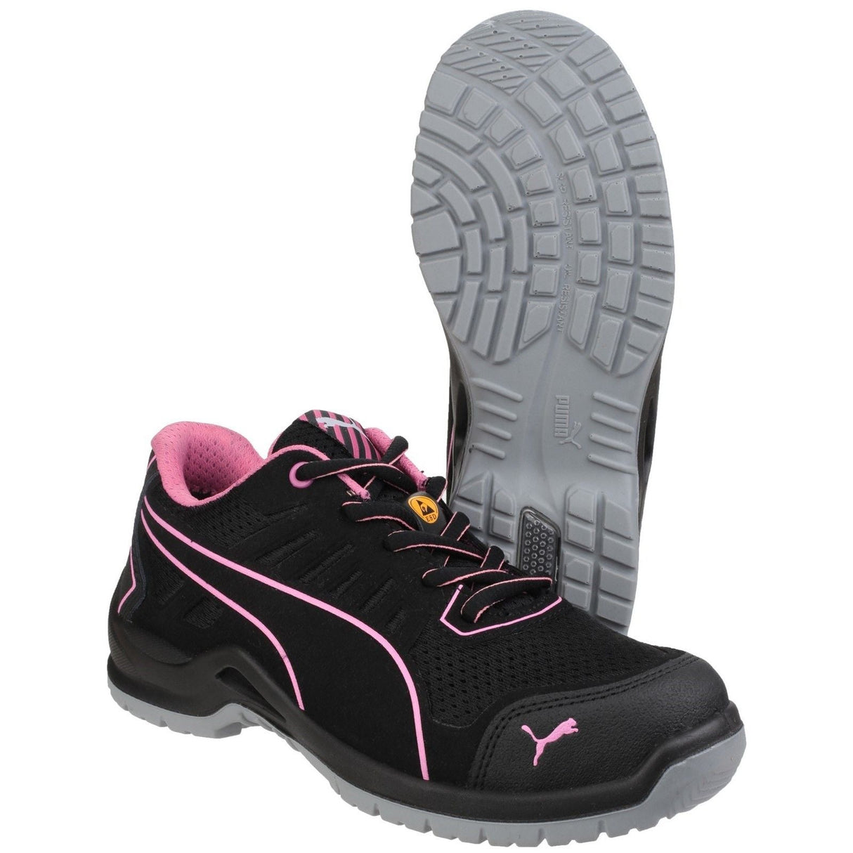 Puma Safety Fuse Tech Lightweight Ladies Safety Trainer - Black (644110 - 36) - 24859-41119-03 - Puma Safety - Trade Counter Direct
