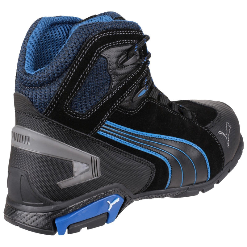 Puma Safety Rio Mid Lace - up Safety Boot - Black (632250) - 23091-37916-06 - Puma Safety - Trade Counter Direct
