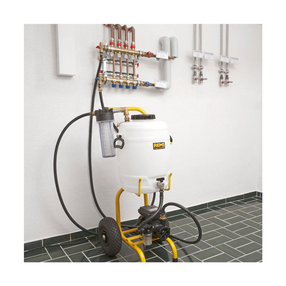 Rems 115312 Solar - Push K 60 Electric Filling And Flushing Unit - 115312R110G - REMS Tools - Trade Counter Direct