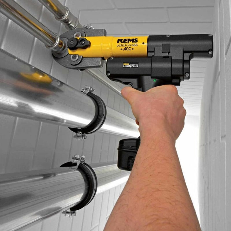 REMS 14.4 Mini Press ACC Cordless - REMS PRESS TOOL KIT - 578XSP - 578XSP - REMS Tools - Trade Counter Direct