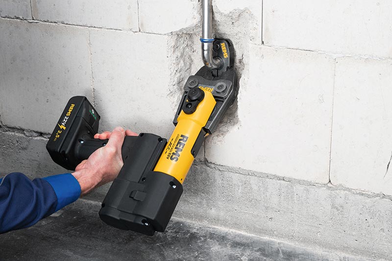 REMS Akku - Press 22V ACC LI BP | 2x Batteries & L - Boxx | 576011 - 576011 - REMS Tools - Trade Counter Direct