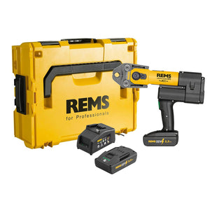 REMS Akku - Press 22V ACC LI BP | 2x Batteries & L - Boxx | 576011 - 576011 - REMS Tools - Trade Counter Direct
