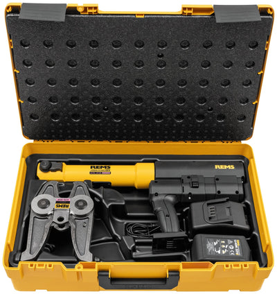 REMS Akku-PressXL 45kN 22V ACC Basic-Pack Z7 L-Boxx – 579014 - 579014R220G - REMS Tools - Trade Counter Direct