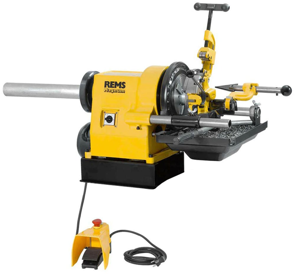 REMS Magnum 2000 L - T Pipe Threading Machine - Threader Only - 340226-0-110V - REMS Tools - Trade Counter Direct